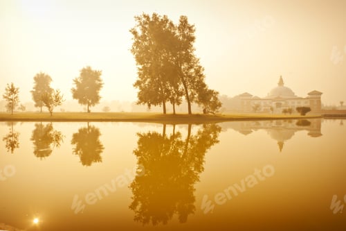 Preview: Reflections In Lumbini, Nepal