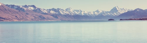 Preview: Amazing Natural Landscapes In New Zealand. Mountains Lake.