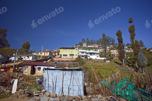 Preview: Village In The Mountains Near The Kodaikanal, Tamil Nadu, India