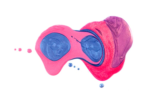Preview: Close Up Of Spilled Colorful Nail Polish