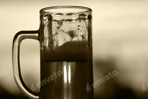 Preview: Beer Mug At Sunset