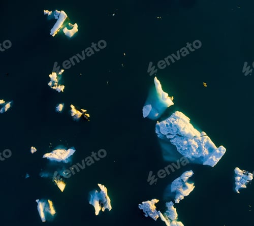 Preview: Glacier Lagoon In Iceland Suring The Sunset