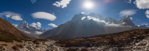 Preview: Mountains View Around Tengboche, Everest Area, Nepal