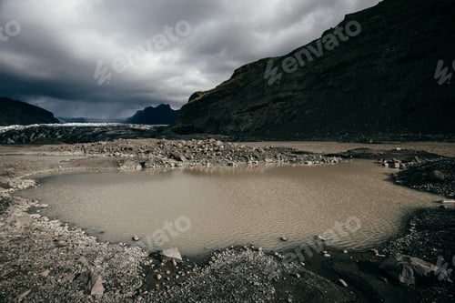 Preview: Jokulsarlon Glacier In Stormy Weather , Iceland