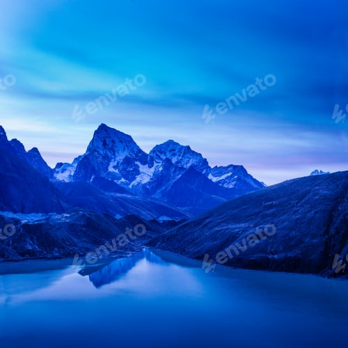 Preview: Night View Of Gokyo Lake