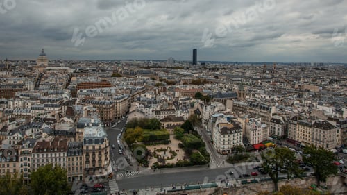 Preview: View Of The Paris From The Tower Of Notre Dame De Paris
