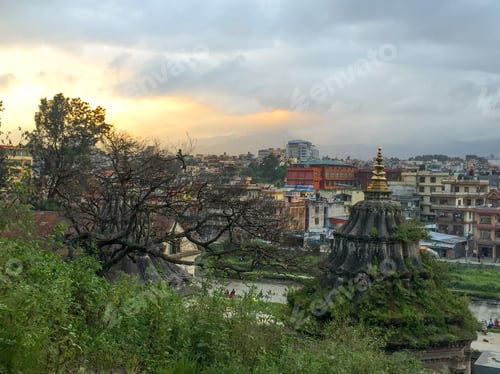 Preview: View Of Kathmandu City From The Pashupatinath Temple