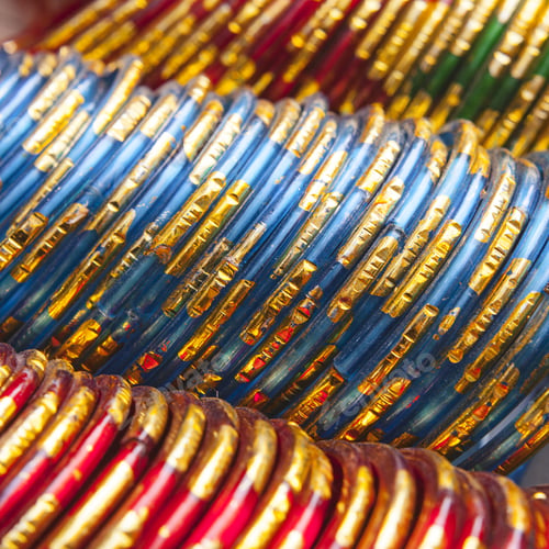 Preview: Background Of Colorful Indian Bangles