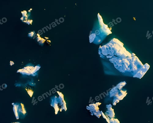 Preview: Glacier Lagoon In Iceland Suring The Sunset