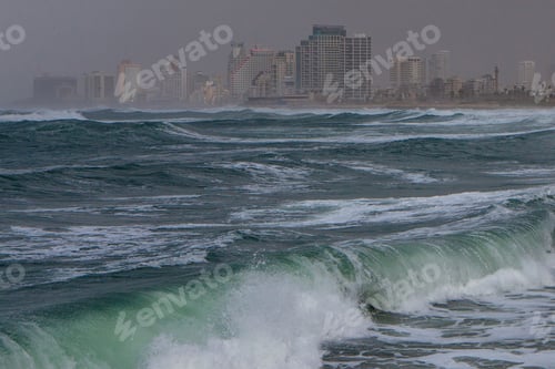 Preview: View Of The Modern Tel Aviv From Old City