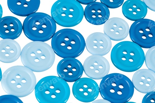 Preview: Group Of Blue Buttons