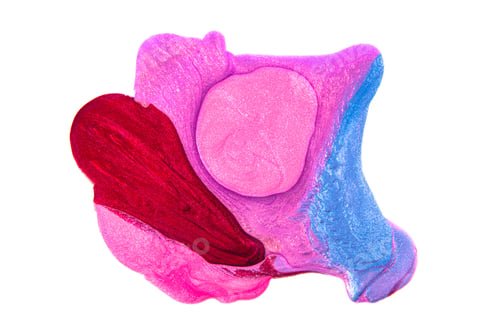 Preview: Close Up Of Spilled Colorful Nail Polish