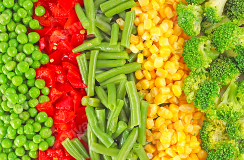 Preview: Mixed Vegetables Background