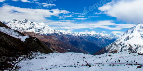 Preview: The Around Annapurna Trek In The Nepal Himalaya.