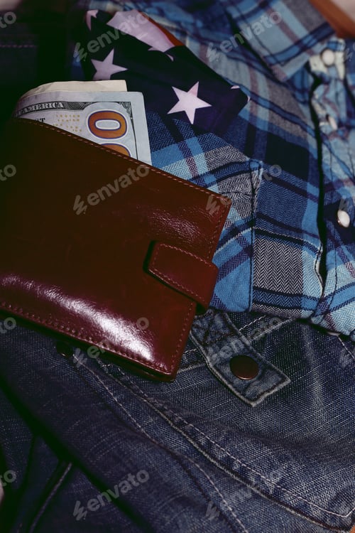 Preview: Jeans Shirt Wallet