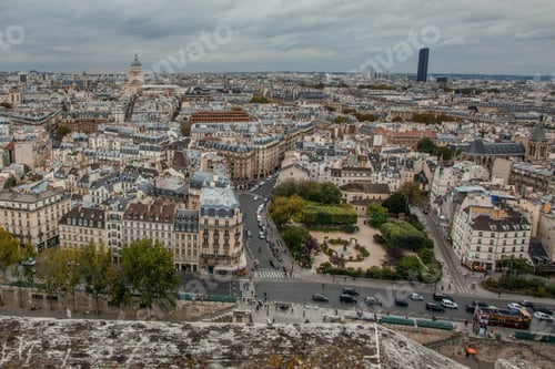 Preview: View Of The Paris From The Tower Of Notre Dame De Paris
