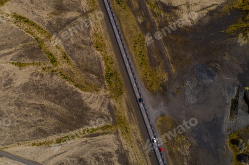 Preview: Landscapes And Motorways Of Iceland, Taken With Drone
