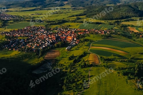 Preview: Aerial View Of Bavaria, Germany
