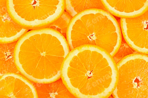 Preview: Healthy Food, Background. Orange