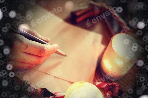 Preview: Christmas Hand Writing Story