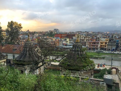 Preview: View Of Kathmandu City From The Pashupatinath Temple