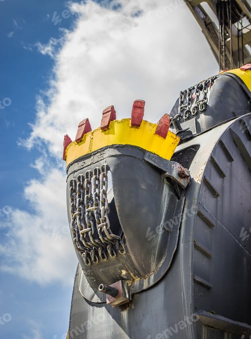 Preview: Brown Coal Excavator Schrs-315. Opencast Brown Coal Mine.