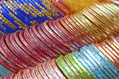 Preview: Background Of Colorful Indian Bangles