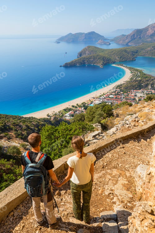 Preview: Beautiful Nature Landscapes In Turkey Mountains. Lycian Way Is Famous Among Hikers.