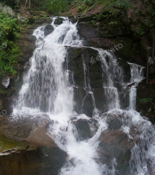 Preview: Shypit Waterfall In Carpathian Mountains, Ukraine