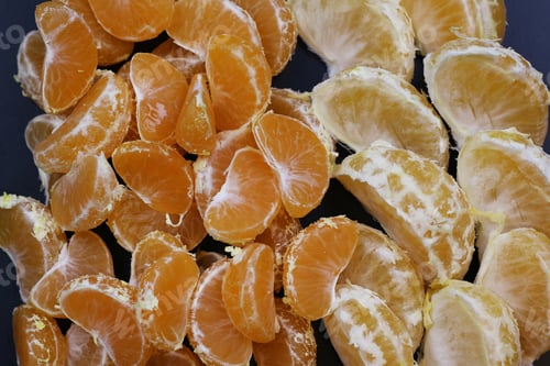 Preview: Mandarin Fruit Isolate Black
