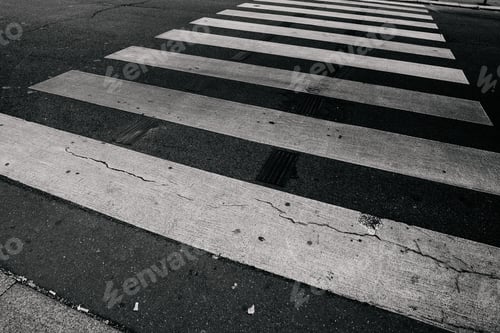Preview: Crosswalk On The Asphalt
