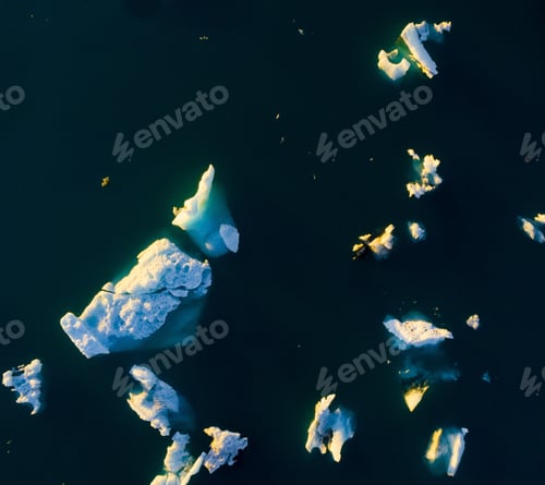 Preview: Glacier Lagoon In Iceland Suring The Sunset