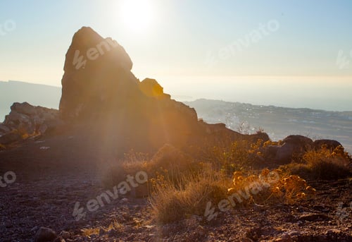 Preview: Aegean Sea And The Nature Of Santorini Island, Greece