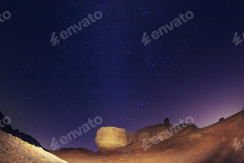 Preview: Pillars Of Solomon At Night , Stars Sky