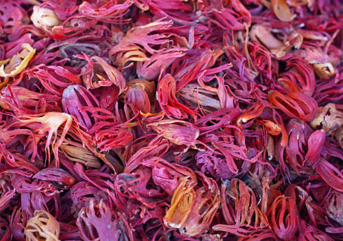 Preview: Mace Background - Indian Spices In The Market
