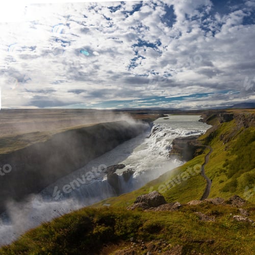 Preview: Amazing Gullfoss Waterfall In Iceland