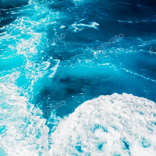 Preview: Amazing Colours Water With Waves Of The Mediterranean Sea