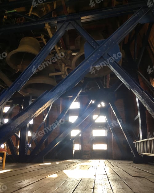 Preview: Bells At The Bell Tower Of The Mariatsky Church In Gdansk, Poland