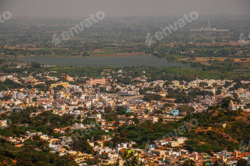 Preview: Aerial View Of Tiruvanamalai, Tamilnadu, India