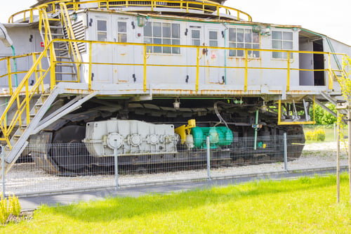 Preview: Brown Coal Excavator Schrs-315. Opencast Brown Coal Mine.