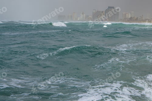 Preview: View Of The Modern Tel Aviv From Old City