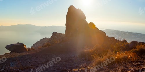 Preview: Aegean Sea And The Nature Of Santorini Island, Greece