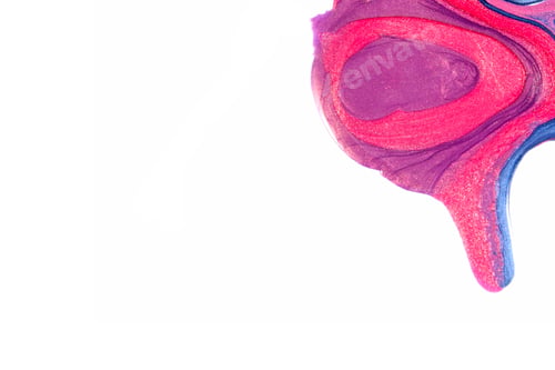 Preview: Close Up Of Spilled Colorful Nail Polish