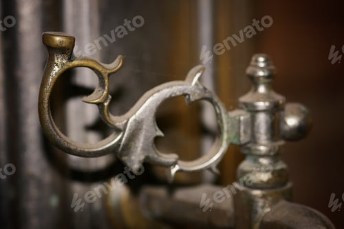Preview: Bronze Handle On The Old Samovar