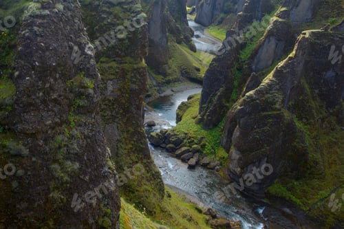 Preview: Amazing Fjadrargljufur Canyon In Summer, Iceland
