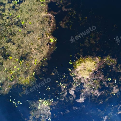 Preview: Top View Of River Near Kiev, Ukraine, - Taken With Drone