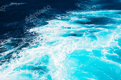 Preview: Amazing Colours Water With Waves Of The Mediterranean Sea
