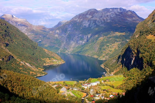Preview: Lake In The Mountains In Norway