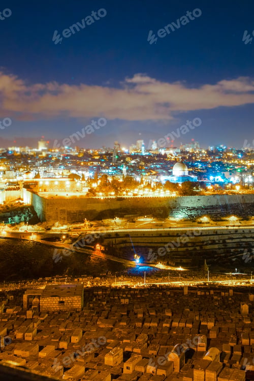 Preview: Beutiful Jerusalem At Night, Israel