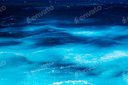 Preview: Amazing Colours Water With Waves Of The Mediterranean Sea